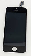 Дисплей (экран) для iPhone 5S айфон, iPhone SE айфон + тачскрин, цвет черный.