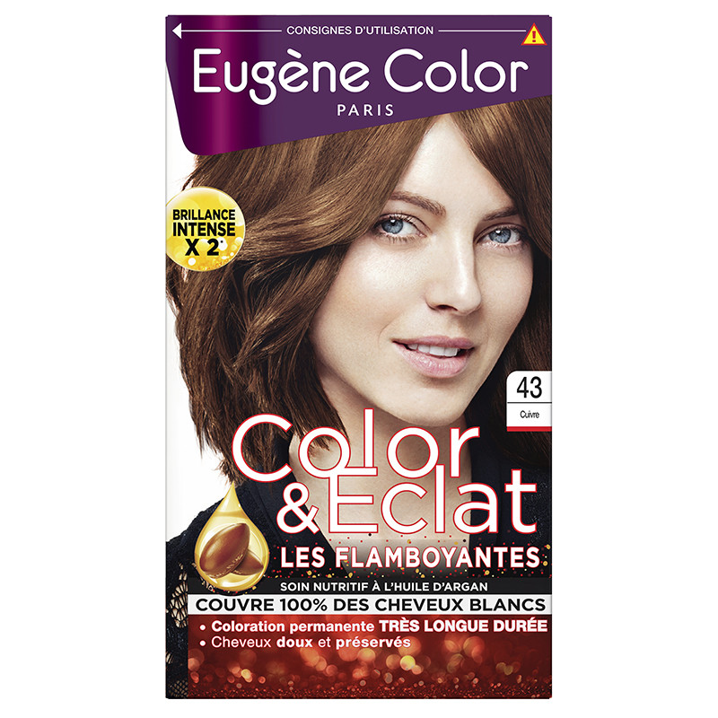 Стійка Фарба без Аміаку Ежен Колор №9 Мідний Eugene Perma Color & Eclat, Мідний