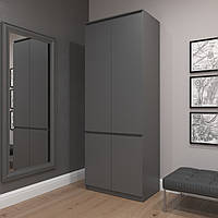 Шаф для одягу, речей або взуття MebelProff P-9,шкаф розпашиної зі штангою в спальню, вітальню, приходжу