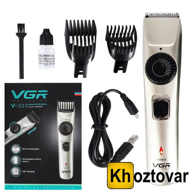 Машинка для стрижки волосся VGR V-031, фото 1
