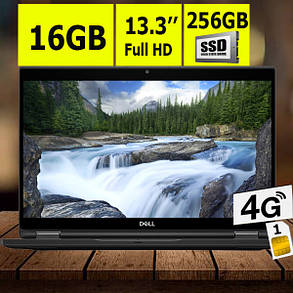 Ноутбук Dell Latitude 7390 i5-8250U 16Gb/256SD 13.3" + Підтримка сім карти!, фото 1