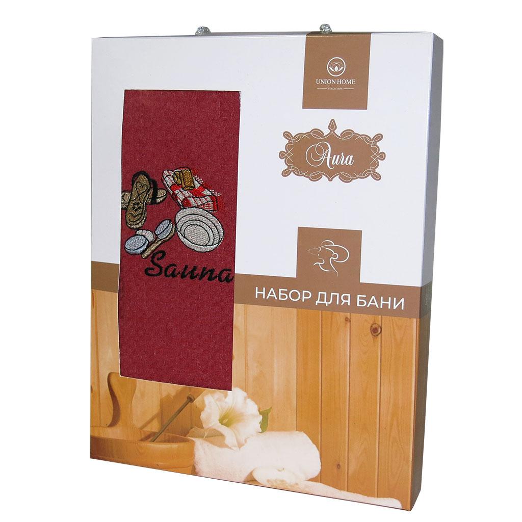 Рушник для сауни жіночий Nilteks Sauna Cotton 1*75х150, 4060_nilteks_woman_red
