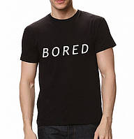 Чоловіча футболка з принтом "BORED"