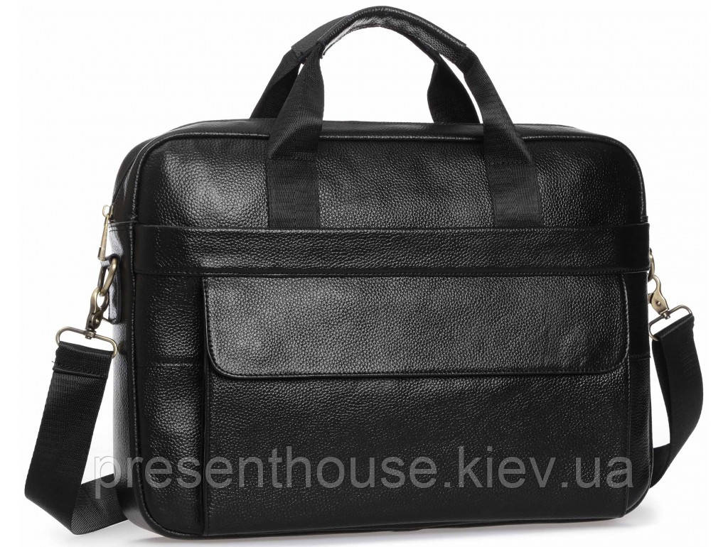 Сумка-портфель чоловіча шкіряна для документів Tiding Bag