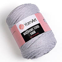 Yarnart MACRAME CORD 5 мм (Макраме Корд 5 мм) № 756 светло серый (Пряжа полухлопок, нитки для вязания)