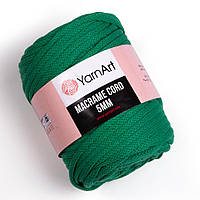 Yarnart MACRAME CORD 5 мм (Макраме Корд 5 мм) № 759 зеленый (Пряжа полухлопок, нитки для вязания)