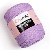 Yarnart MACRAME CORD 5 мм (Макраме Корд 5 мм) № 765 сиреневый (Пряжа полухлопок, нитки для вязания)