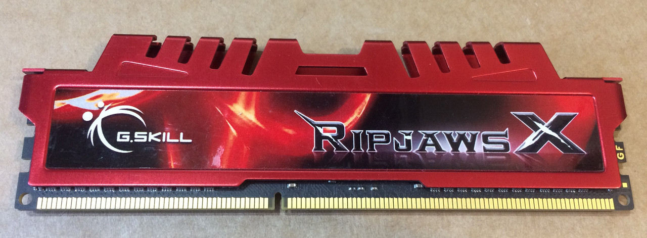 4GB DDR3 1600MHz G.Skill RipJawsX PC3 12800U 1Rx8 RAM Оперативна пам'ять CL9