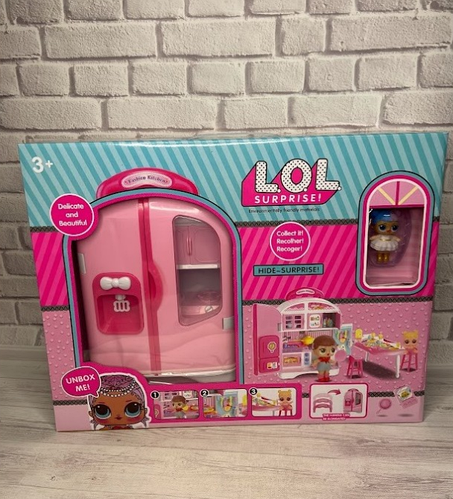 Раскладной чемодан с кухней и куклой LOL Surprise QL048-1, цена 2255 ...