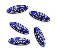 Наклейка на ключ FORD (Форд) (значок, эмблема, логотип) 18 мм и 21 мм