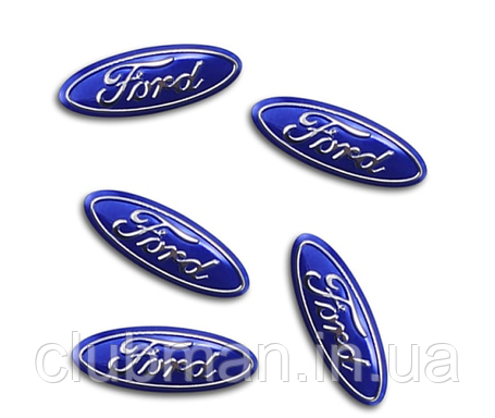 Наклейка на ключ FORD (Форд) (значок, емблема, логотип) 18 мм та 21 мм, фото 2