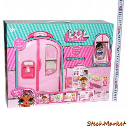 Раскладной чемодан с кухней и куклой LOL Surprise QL048-1, цена 2255 ...