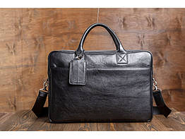 Елітна шкіряна ділова сумка для ноутбука 15 з плечовим ременем Blamont