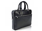 Чоловіча чорна сумка для ноутбука Firenze Italy IF-S-0007A, фото 5