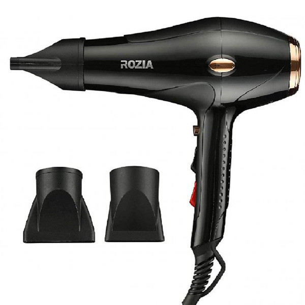 Фен для волосся професійний Rozia HC-8303 1600 Вт Чорний