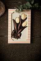 Шоколадный букет тюльпанов на 8 марта