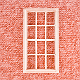 Мініатюра вікно 12 секцій 13.4*7.3 см, фото 2