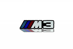 Эмблема решетки радиатора для BMW с логотипом M3, фото 2