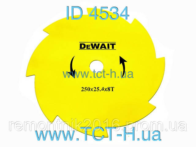 Нож на косы 8 зубов, DeWalt - фото 1 - id-p1579874851