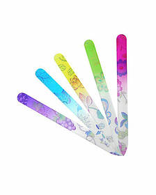 Пилочка для нігтів Mimo Nail File Flower Printed Glass 1 шт