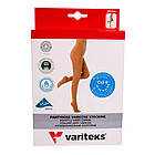 Колготки компресійні, 2 клас, 20-30 мм рт.ст., відкритий носок бежеві, розмір 2, Variteks 913-2, фото 3