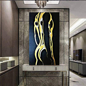 "Beautiful Man" Картина олійними фарбами на лляному полотні для дизайну вдома/салону/ресторана