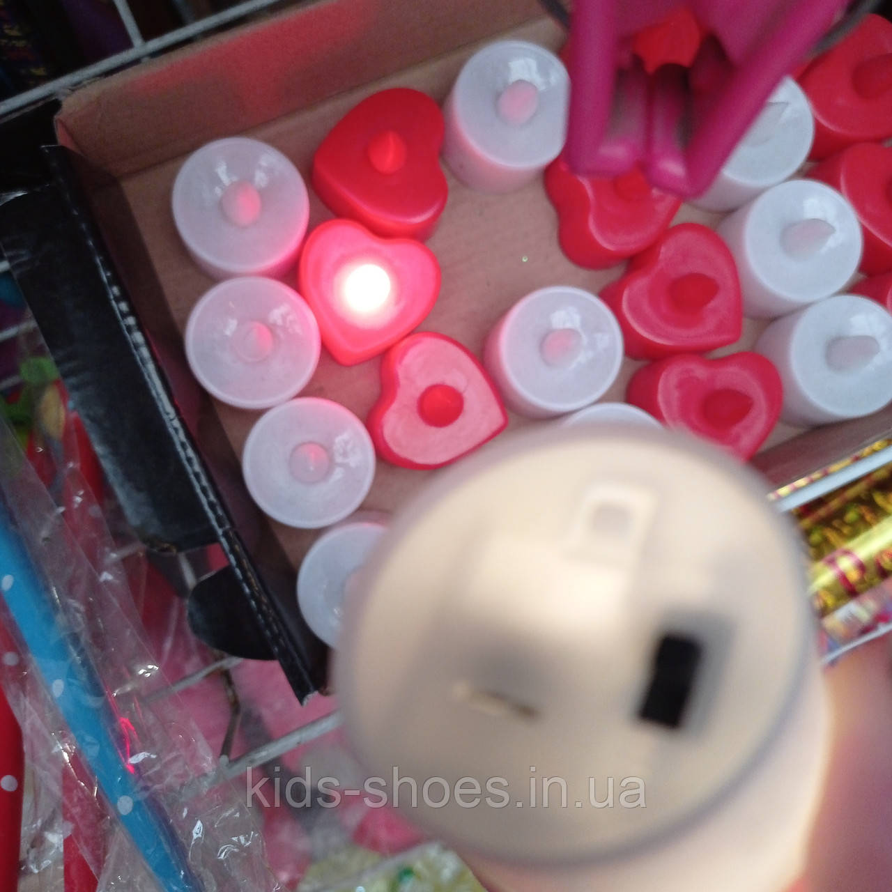 LED Світильник серце свічки чудовий подарунок - фото 1 - id-p1579935125