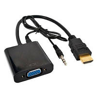 Адаптер-конвертер (переходник) HDMI VGA+AUX