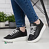 Жіночі кросівки чорні Львівського виробництва, фото 6