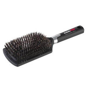 Професійна масажна щітка Babyliss Pro з натуральною щетиною 13ти рядна