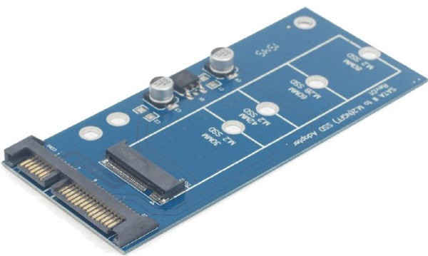 Адаптер Адаптер M.2->SATA Cablexpert EE18-M2S3PCB-01 (код 109953)