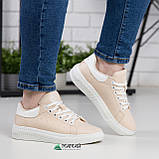 Жіночі кросівки бежеві 36р, фото 3