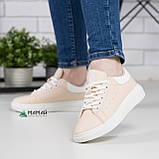 Жіночі кросівки бежеві 36р, фото 4