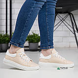 Жіночі кросівки бежеві 36р, фото 6