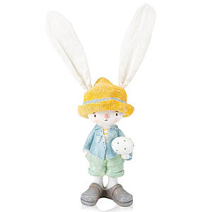 Статуетка Містер Кролик 28 см 16013-031 Пасхальна фігурка зайчик VE