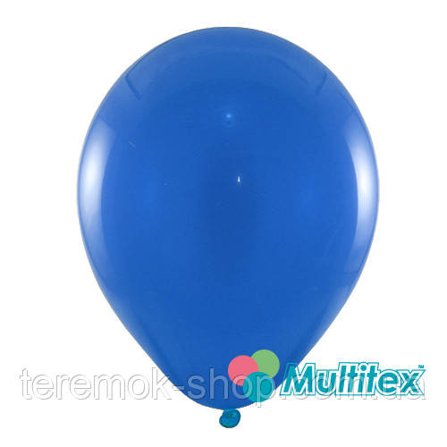 Повітряні кулі сині пастель Китай Multitex 12.5  см 10 шт.