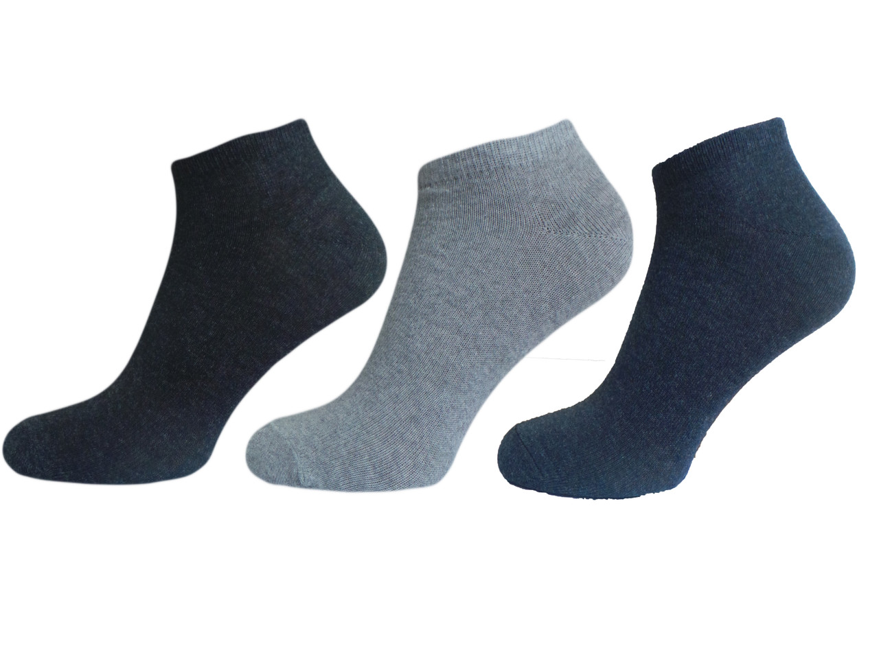 Чоловічі шкарпетки короткі снікерси Lomani р.40-44 мікс