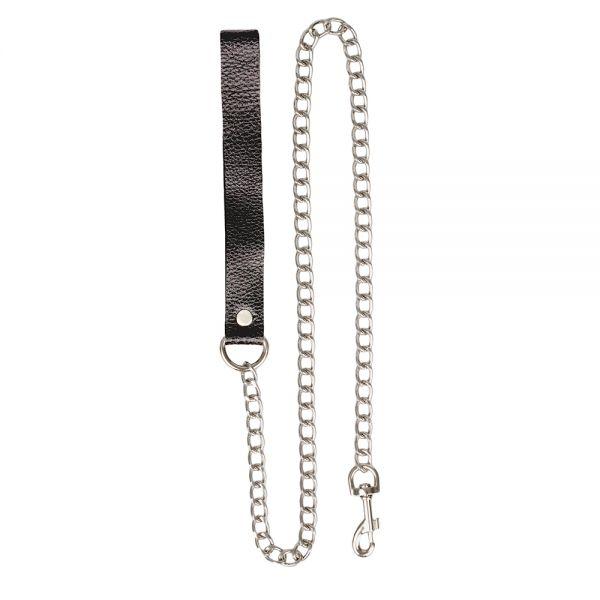 Повідець Leather Leash, Black