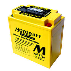 Акумулятор мото 19 А/год 12 V AGM (250A) АКБ MOTOBATT MB MBTX16U = YTX16BS, YTX16BS1, YTX20A-BS