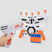 Стрелялка воздушный тир "Shooting X-Target" B2127, детская игрушка пистолет с бластером