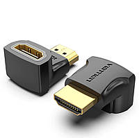 HDMI-адаптер кутовий 90 градусів, конвертер тато-мама