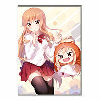 Постер плакат аниме Двуличная сестренка Умару-чан 42х29 см А3 (poster_0596)