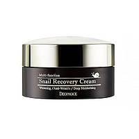 Deoproce Multi-Function Snail Recovery Cream Антивозрастной улиточный крем, 100 г