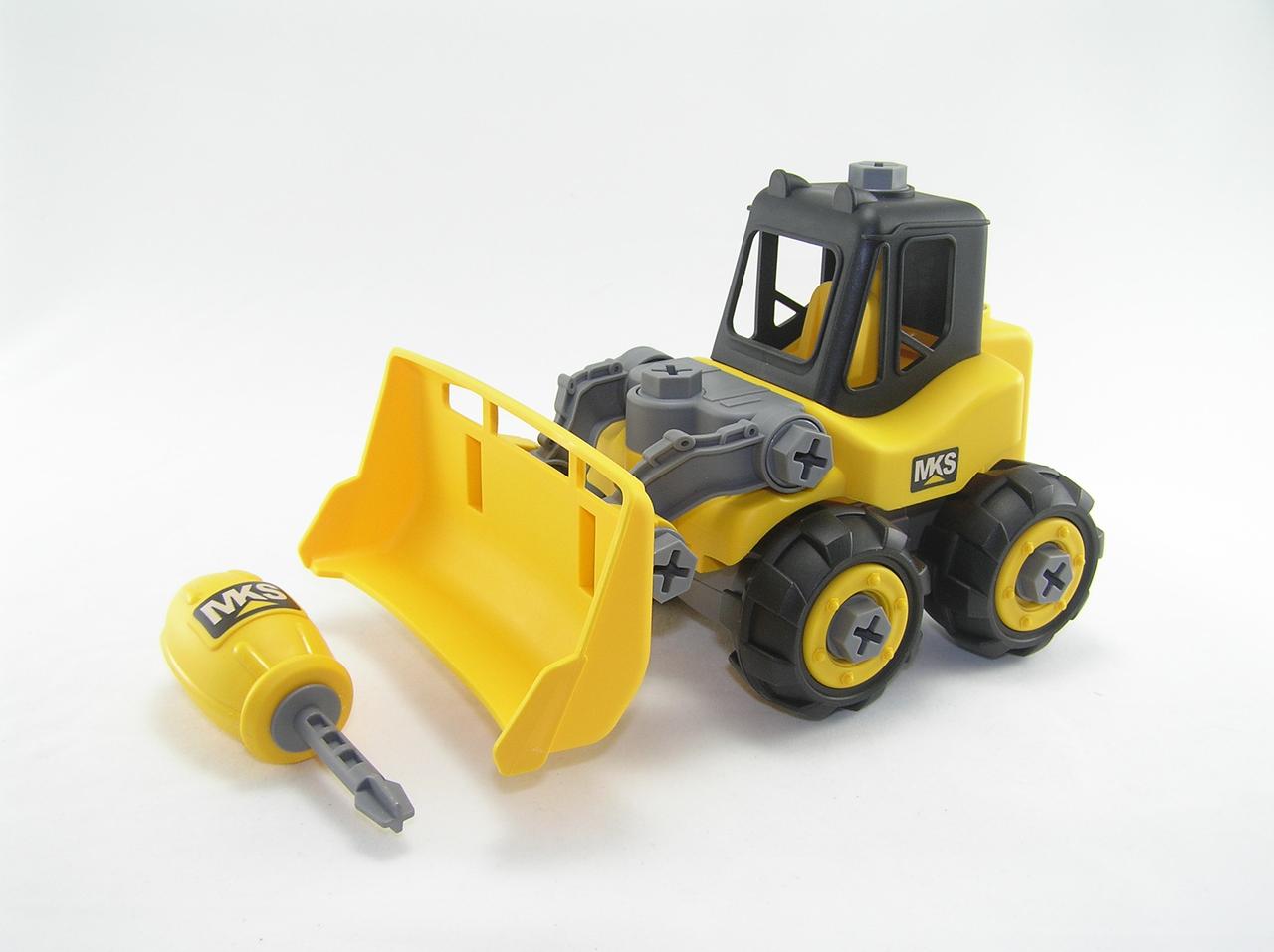 Дитяча машинка-конструктор Бульдозер (у кульку) MKS