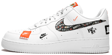 Кросівки Nike Air Force 1 Low Just Do It Pack White/Black, фото 2