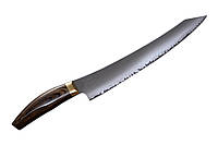 Нож для нарезки 250 мм. Suncraft KSK-03 (Япония), Серия Elegancia, Сталь SG2, 3 слоя, Рукоять Pakkawood.
