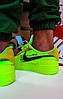 Кросівки Nike Air Force 1 Low Off-White Volt, фото 10