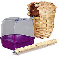 Аксесуари та обладнання для папуг і декоративних птахів