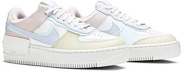 Кросівки Nike Air Force 1 Shadow Pastel Glacier White Blue Ghost, фото 3