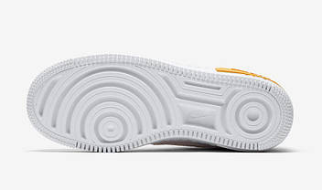 Кросівки Nike Air Force 1 Shadow Vast Grey Laser Orange, фото 6